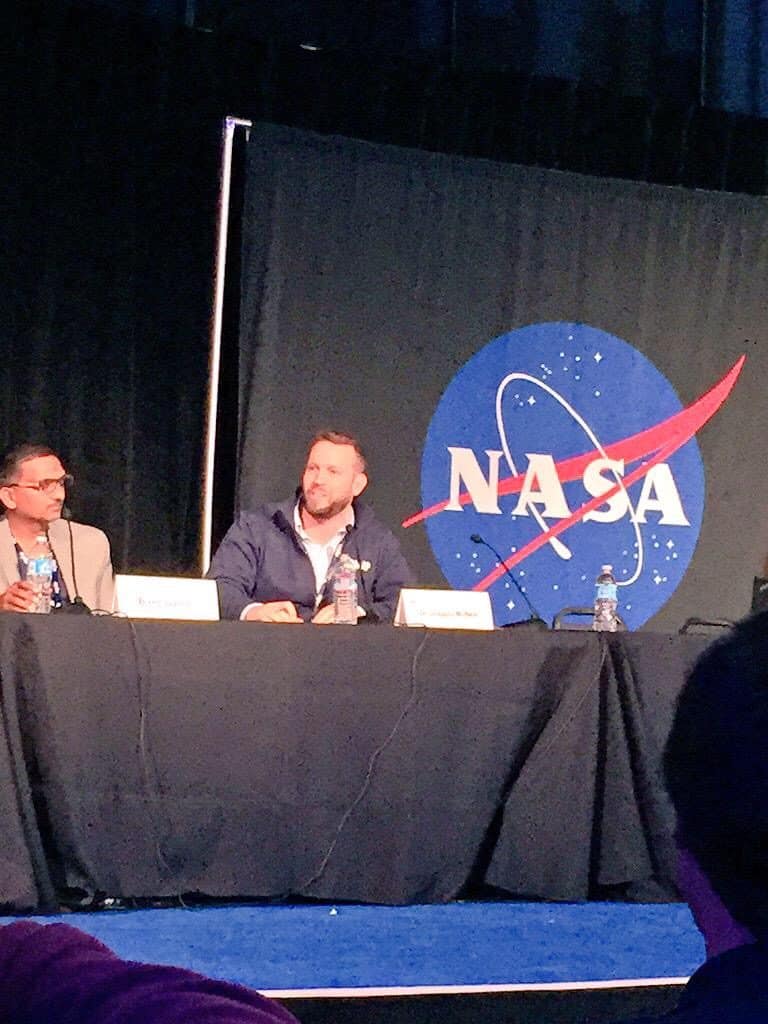 Greg McNeal speaks at NASA