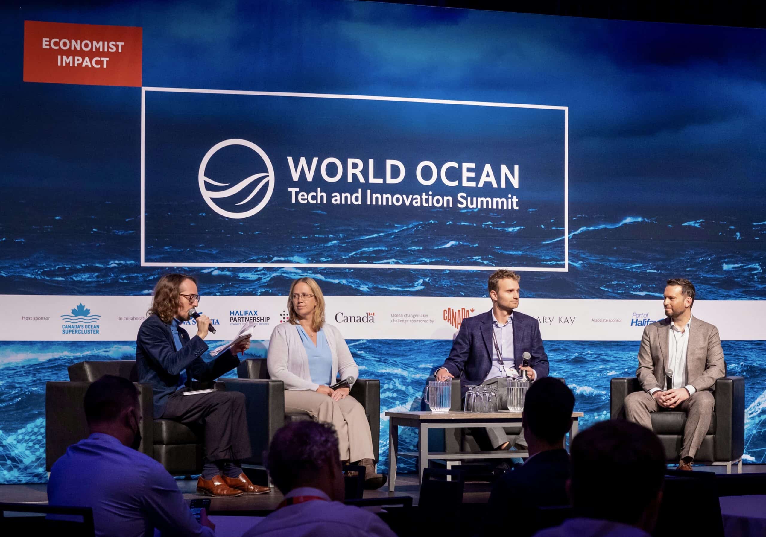 Technology policy expert Gregory S. McNeal on an expert panel at the Economist Impact World Ocean Summit Technology policy expert Gregory S. McNeal on an expert panel at the Economist Impact World Ocean Summit