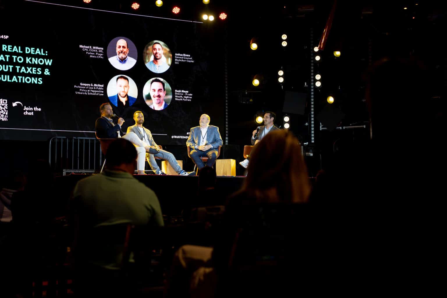 Startup and venture capital expert Greg McNeal on an entrepreneurship panel Startup and venture capital expert Greg McNeal on an entrepreneurship panel